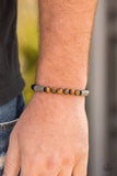 Energetic - Brown Urban Men's Bracelet