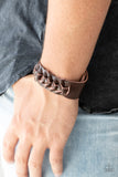 Rustle Up - Brown Men's Bracelet