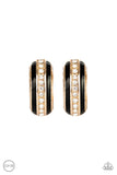 WEALTHY Living - Gold clip on earrings