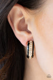 WEALTHY Living - Gold clip on earrings