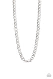 Undefeated - Silver Men's Necklace
