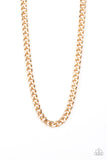 Alpha - Gold Men's Necklace