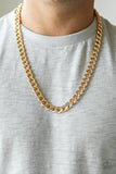 Alpha - Gold Men's Necklace