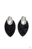 Wildly Workable - Black earrings