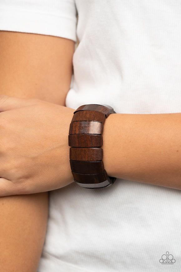 Island Grind- Brown Bracelet