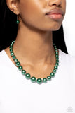 Manhattan Mogul -  Necklace Green