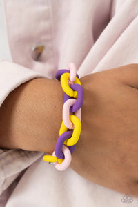 Go the Extra SMILE - Purple Bracelet