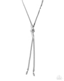Corporate Cascade - Silver Necklace