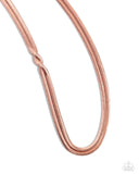 Tasteful Time - Copper Necklace