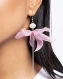 Ballerina Build - Pink Earrings