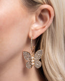 Butterfly Boundary- Gold Earrings
