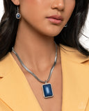 Clandestine Color- Blue Necklace