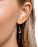 Compelling Circles- Blue Necklace