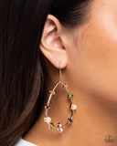 Dazzling Diversity- Gold Earrings