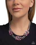 Fairy Florals- Pink Necklace