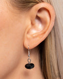 Trailblazing Triangle- Black Necklace