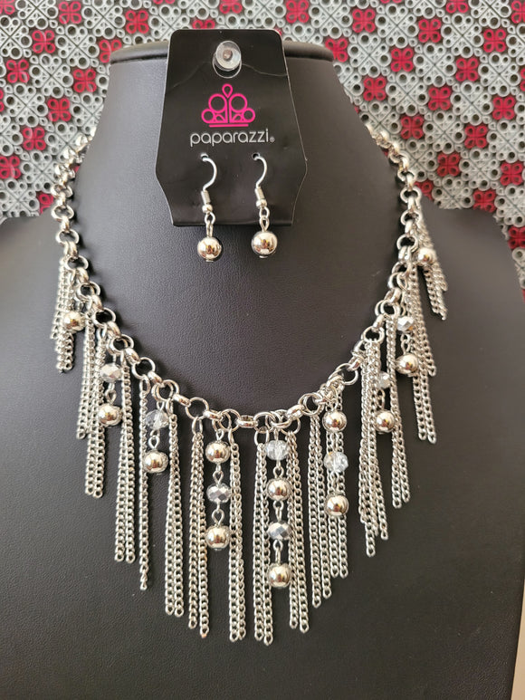 Ever Rebellious- Silver Necklace