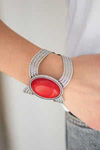 Coyote Couture- Red Bracelet