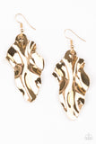 Fall Into Fall - Gold Earrings