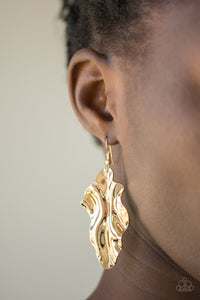 Fall Into Fall - Gold Earrings