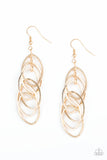 Tangle Tango - Gold Earrings