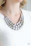 Dream Pop- Silver Necklace
