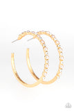 A Sweeping Success - Gold Hoop Earrings