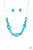 Ice Melt - Blue Necklace