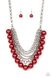 One-Way WALL STREET - Red Necklace