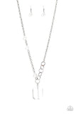 Never a Dull Moment - White Necklace