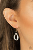 Oval The Limit- Silver Necklace