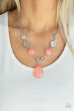 DEW What You Wanna DEW - Orange Necklace