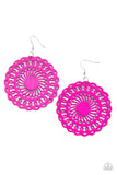 Island Sun - Pink Earrings