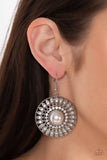 Glorified Glitz - White Earrings