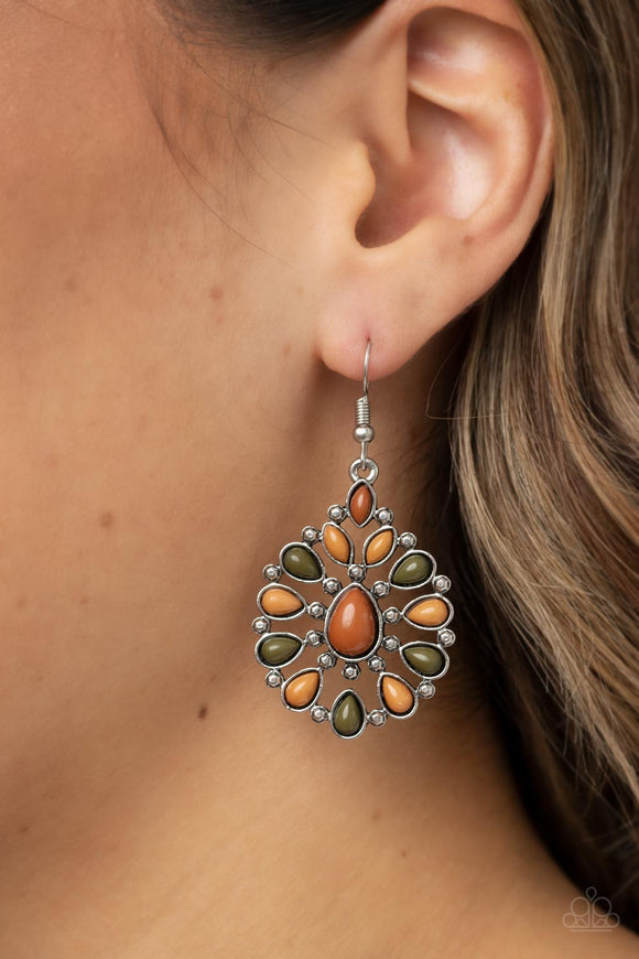 Lively  Luncheon - Multi Earrings