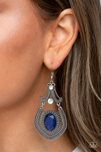 Panama Palace - Blue Earrings