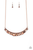 The Only SMOKE-SHOW in Town- Copper Necklace