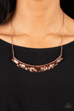 The Only SMOKE-SHOW in Town- Copper Necklace