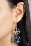 Liberty and SPARKLE for All - Blue Earrings