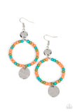 Cayman Catch- Orange Earrings