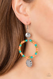 Cayman Catch- Orange Earrings