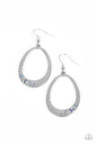 Seafoam Shimmer - Blue Earrings