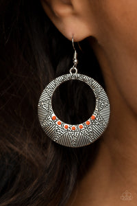 Adobe Dusk - Orange Earrings