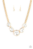 All The Worlds My Stage- Gold Necklace