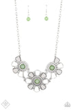 Aquatic Garden - Green Necklace