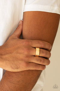 Atlas- Men's Gold Ring