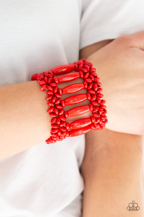 Barbados Beach Club - Red Bracelet