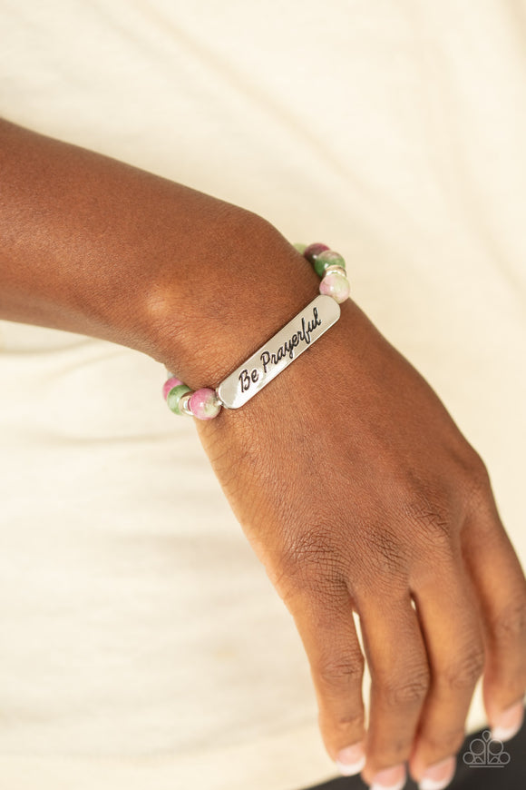 Be Prayerful- Purple Bracelet