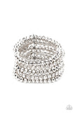 Best of Luxe- White Bracelet