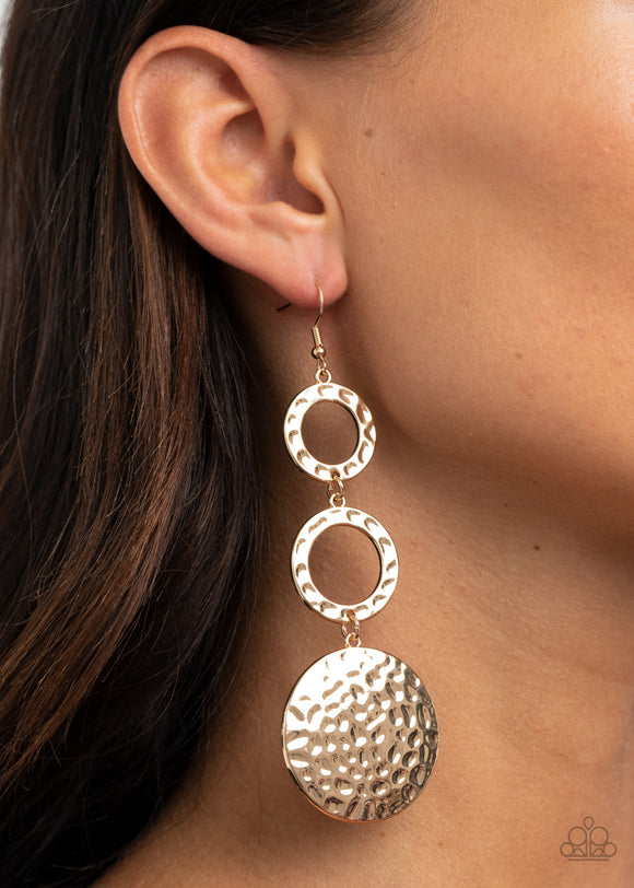 Blooming Baubles- Gold Earrings